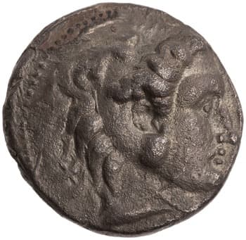 Silver Tetradrachm, Uncertain value, 323 BCE–316 BCE