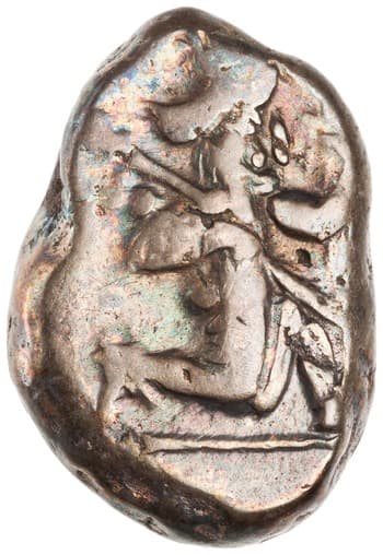 Silver Siglos of Achaemenid Empire, Sardis, 500 BCE–400 BCE