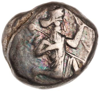 Silver Siglos of Achaemenid Empire, Sardis, 500 BCE–400 BCE