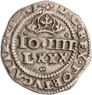 Silver 80 reais of John IV of Portugal, Portugal, 1640–1656