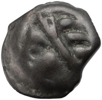 Bronze Coin of Leuci, , 300 BCE–250 BCE